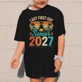 Last First Day Senior 2027 Back To School Students Tee Graphic Kid T-Shirt
