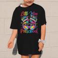 Little Miss Preschool Messy Bun Back To School Girl Women Graphic Kid T-Shirt