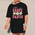 Little Miss Sassy Pants Back To School Girls Graphic Kid T-Shirt Little Miss Sassy Pants Back To School Girls Graphic Kid T-Shirt