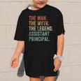 Man Myth The Legend Assistant Principal Dad Back To School Graphic Kid T-Shirt Man Myth The Legend Assistant Principal Dad Back To School Graphic Kid T-Shirt