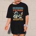 Mission Fifth 5th Grade Accepted Back To School Vintage Graphic Kid T-Shirt Mission Fifth 5th Grade Accepted Back To School Vintage Graphic Kid T-Shirt