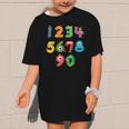 Monster Numbers Learning Cute Numbers 0-9 Back To School Graphic Kid T-Shirt Monster Numbers Learning Cute Numbers 0-9 Back To School Graphic Kid T-Shirt