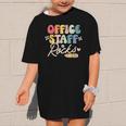 Office Staff Rocks Back To School Secretary Administrative Graphic Kid T-Shirt Office Staff Rocks Back To School Secretary Administrative Graphic Kid T-Shirt
