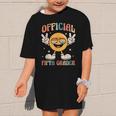 Official Fifth Grader 5th Grade Retro Back To School Kids Graphic Kid T-Shirt Official Fifth Grader 5th Grade Retro Back To School Kids Graphic Kid T-Shirt