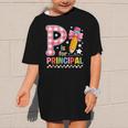 P Is For Principal Back To School Pencil Bow Principal Women Graphic Kid T-Shirt P Is For Principal Back To School Pencil Bow Principal Women Graphic Kid T-Shirt