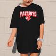 Patriots Back To School Spirit R Graphic Kid T-Shirt Patriots Back To School Spirit R Graphic Kid T-Shirt