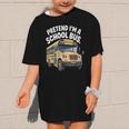 Pretend I'm A School Bus Back To School Bus Lover Graphic Kid T-Shirt Pretend I'm A School Bus Back To School Bus Lover Graphic Kid T-Shirt