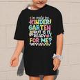 Ready For Kindergarten But Is It Ready For Me Back To School Graphic Kid T-Shirt