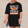 Ready To Tackle 2nd Grade Back To School Kids Football Graphic Kid T-Shirt
