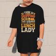 Remember I'm The Lunch Lady Back To School Cafeteria Worker Graphic Kid T-Shirt