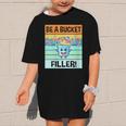 Retro Be A Bucket Filler Shirt Back To School Shirt Graphic Kid T-Shirt Retro Be A Bucket Filler Shirt Back To School Shirt Graphic Kid T-Shirt