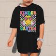 Retro Groovy Kinder Garten Vibes Smile Team Back To School Graphic Kid T-Shirt Retro Groovy Kinder Garten Vibes Smile Team Back To School Graphic Kid T-Shirt