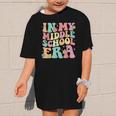 Retro Groovy In My Middle School Era Back To School Graphic Kid T-Shirt