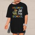 Roaring Into Preschool First Day Back To School Students Graphic Kid T-Shirt Roaring Into Preschool First Day Back To School Students Graphic Kid T-Shirt