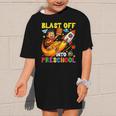 Rocket Blast Off Into Preschool Back To School Graphic Kid T-Shirt Rocket Blast Off Into Preschool Back To School Graphic Kid T-Shirt