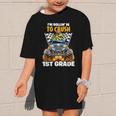 Rollin Crush Dinosaur Monster Truck Back To School 1st Grade Graphic Kid T-Shirt Rollin Crush Dinosaur Monster Truck Back To School 1st Grade Graphic Kid T-Shirt