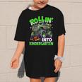 Rollin' Into Kindergarten Monster Truck Back To School Boys Graphic Kid T-Shirt