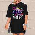 Second Grade Just Got Cuter Cute 2nd Grade Back To School Graphic Kid T-Shirt Second Grade Just Got Cuter Cute 2nd Grade Back To School Graphic Kid T-Shirt