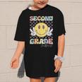 Second Grade Vibes Smile Face 2nd Grade Team Back To School Graphic Kid T-Shirt Second Grade Vibes Smile Face 2nd Grade Team Back To School Graphic Kid T-Shirt