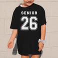 Senior 26 Class Of 2026 Front Back Grad Back To School Graphic Kid T-Shirt Senior 26 Class Of 2026 Front Back Grad Back To School Graphic Kid T-Shirt