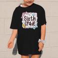 Sixth Grade Back To School For Girls Pink Notebook Graphic Kid T-Shirt Sixth Grade Back To School For Girls Pink Notebook Graphic Kid T-Shirt