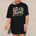 Sixth Grade Vibes 6th Grade Team Groovy Back To School Graphic Kid T-Shirt Sixth Grade Vibes 6th Grade Team Groovy Back To School Graphic Kid T-Shirt