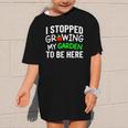 I Stopped Growing My Garden Back To School Gamer Tee Graphic Kid T-Shirt
