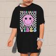 Third Grade Vibes Groovy Back To School 3rd Grade Girls Kids Graphic Kid T-Shirt Third Grade Vibes Groovy Back To School 3rd Grade Girls Kids Graphic Kid T-Shirt