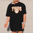 Tigers School Spirit Mascot Back To School Orange Graphic Kid T-Shirt Tigers School Spirit Mascot Back To School Orange Graphic Kid T-Shirt