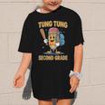 Tung Tung Sahur 2nd Grade Italian Brainrot Back To School Graphic Kid T-Shirt Tung Tung Sahur 2nd Grade Italian Brainrot Back To School Graphic Kid T-Shirt