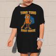 Tung Tung Sahur First Grade Italian Brainrot Back To School Graphic Kid T-Shirt Tung Tung Sahur First Grade Italian Brainrot Back To School Graphic Kid T-Shirt