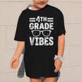 Vintage Fourth 4TH Grade Vibes Back To School First Day Kids Graphic Kid T-Shirt Vintage Fourth 4TH Grade Vibes Back To School First Day Kids Graphic Kid T-Shirt