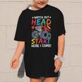 Watch Out HeadStart Here I Come Monster Truck Back To School Graphic Kid T-Shirt Watch Out HeadStart Here I Come Monster Truck Back To School Graphic Kid T-Shirt
