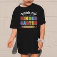 Watch Out Kindergarten Here I Come Back To School Graphic Kid T-Shirt Watch Out Kindergarten Here I Come Back To School Graphic Kid T-Shirt