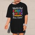 Watch Out Kindergarten Here I Come Back To School Kids Graphic Kid T-Shirt Watch Out Kindergarten Here I Come Back To School Kids Graphic Kid T-Shirt