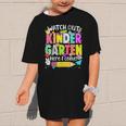 Watch Out Kindergarten Here I Come Kinder Back To School Graphic Kid T-Shirt