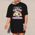 Welcome Back To School Unicorn Crushing Preschool Graphic Kid T-Shirt