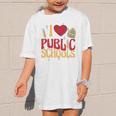 Back To School Education I Love Public Schools Graphic Kid T-Shirt Back To School Education I Love Public Schools Graphic Kid T-Shirt