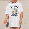 Back To School Like An Otter Boss Cute First Day Of School Graphic Kid T-Shirt Back To School Like An Otter Boss Cute First Day Of School Graphic Kid T-Shirt