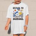 Boys Kid Back To School Goose Quackers Quack To School Graphic Kid T-Shirt Boys Kid Back To School Goose Quackers Quack To School Graphic Kid T-Shirt