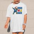 Bruh We Back To School Dabbing First Day Of School Graphic Kid T-Shirt