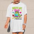 Bruh We Back Third Grade Cute Frog Back To School Graphic Kid T-Shirt Bruh We Back Third Grade Cute Frog Back To School Graphic Kid T-Shirt