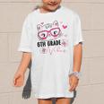Cute 6th Grade Vibes Cat Kitten Lover Back To School Girls Graphic Kid T-Shirt Cute 6th Grade Vibes Cat Kitten Lover Back To School Girls Graphic Kid T-Shirt