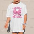 First Day Of Preschool Coquette Bow Back To School Girls Graphic Kid T-Shirt First Day Of Preschool Coquette Bow Back To School Girls Graphic Kid T-Shirt
