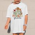 Groovy Fourth Grade Wildflowers Back To School 4th Grade Graphic Kid T-Shirt Groovy Fourth Grade Wildflowers Back To School 4th Grade Graphic Kid T-Shirt