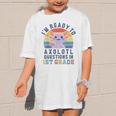I'm Ready To Axolotl Questions In 1st Grade Back To School Graphic Kid T-Shirt I'm Ready To Axolotl Questions In 1st Grade Back To School Graphic Kid T-Shirt