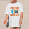 I'm Ready To Crush 4th Grade Hockey Kids Back To School Premium Tri-Blend Graphic Kid T-Shirt