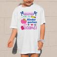 Kids Back To School Here I Come Kindergarten Girls TK Grad Graphic Kid T-Shirt Kids Back To School Here I Come Kindergarten Girls TK Grad Graphic Kid T-Shirt