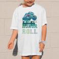 Kids I'M ON HONOR ROLL Monster Trucks Back To School Bruh Graphic Kid T-Shirt Kids I'M ON HONOR ROLL Monster Trucks Back To School Bruh Graphic Kid T-Shirt