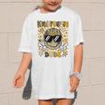 Kindergarten Camo Camouflage Smile Face Back To School Kids Graphic Kid T-Shirt